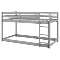 Streamdale Twin Over Floor Bunk Bed With Ladder