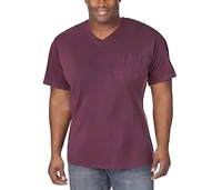 Boulder Creek Big & Tall by KingSize Heavyweight Pocket V-Neck Tee