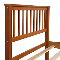 Streamdale Wood Platform Bed With Headboard And Footboard