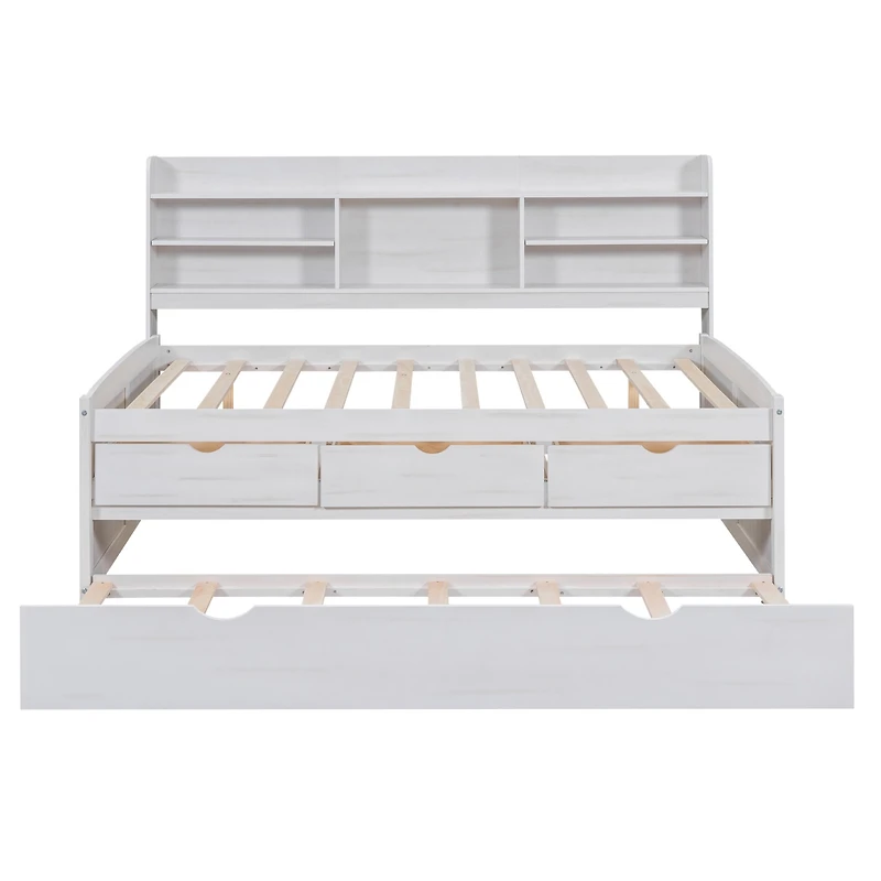 Streamdale Full-Size Captain's Bed with Storage