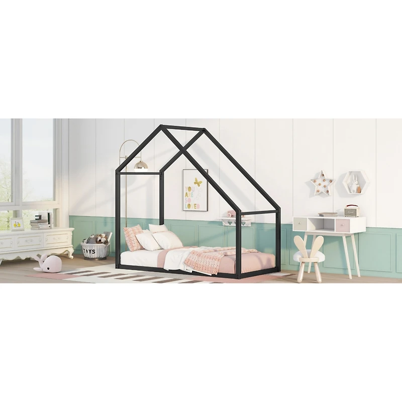 Streamdale Twin Metal House Bed Kids