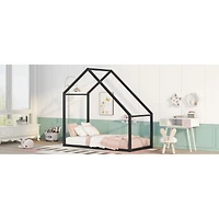 Streamdale Twin Metal House Bed Kids