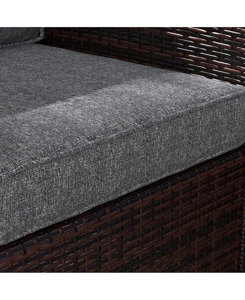 Plush Patio Chair Cushions Comfy, Fade-Resistant, Elegant