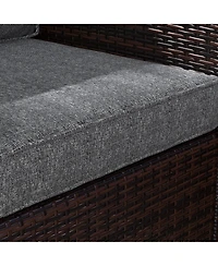 Plush Patio Chair Cushions Comfy, Fade-Resistant, Elegant