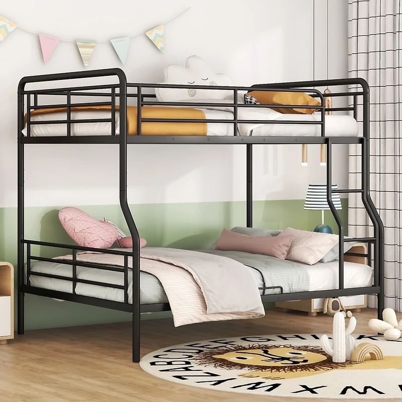 Streamdale Full Xl Over Queen Metal Bunk Bed
