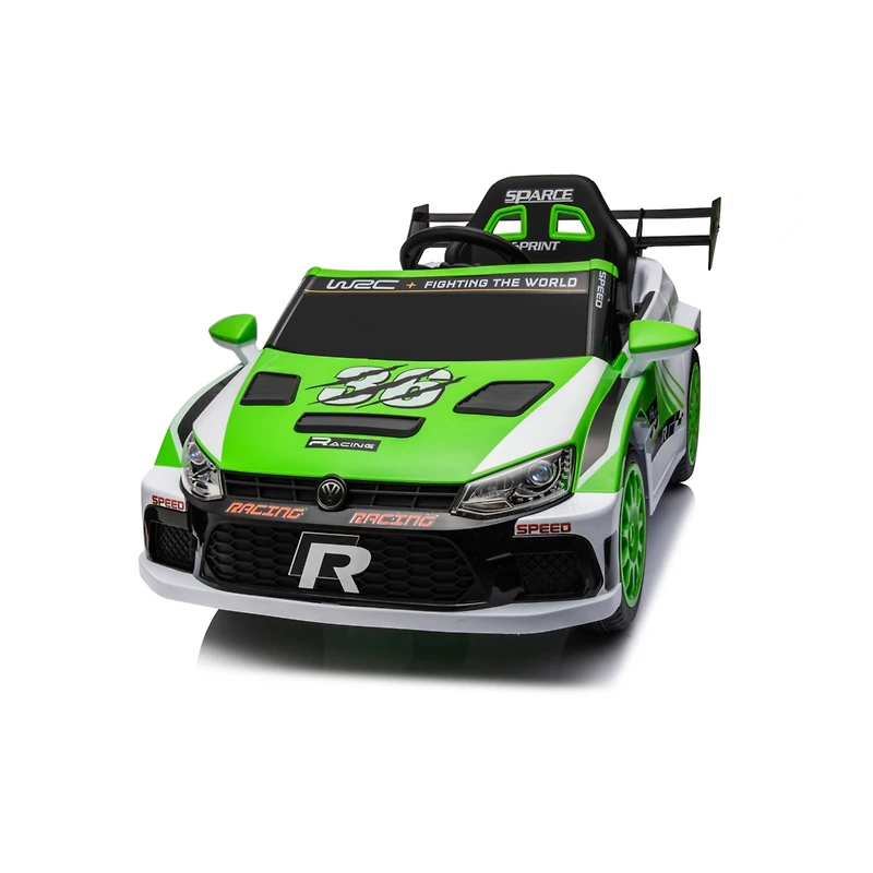 Streamdale 12V Kids Electric Ride-On Car with Music, Lights, and Remote Control