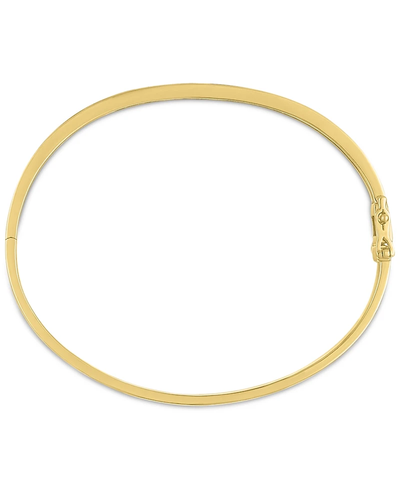 2-Pc. Set Diamond Bangle Bracelets (1/5 ct. t.w.) in 14k Gold-Plated Sterling Silver