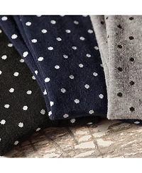 Polo Ralph Lauren Men's 3-Pk. Classic Dot Dress Socks