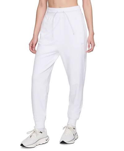 Nike Women's Dri-fit One French Terry High-Waisted 7/8 Joggers
