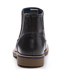Alpine Swiss Men's Owen Chelsea Boots Pull Up Ankle Boot Genuine Leather Lined