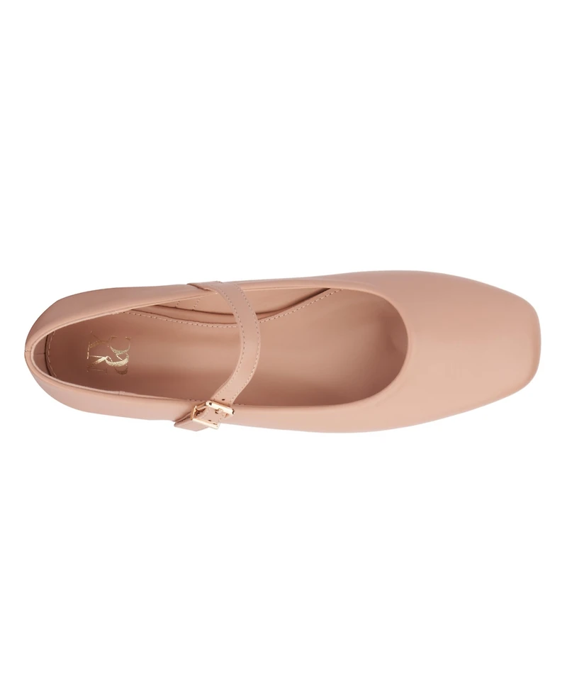 New York & Company Women's Page- Buckle Ballet Flats