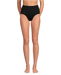 Lands' End Women's Sculpting Suit High Waisted Bikini Bottoms