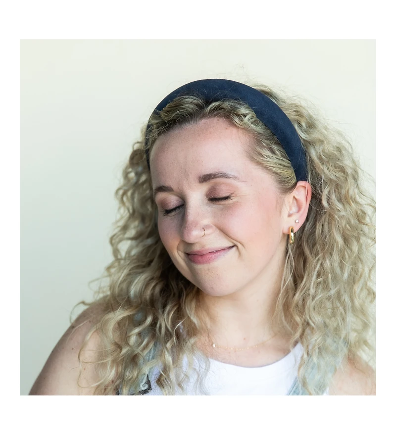 Women s Classic Padded Headband - Navy