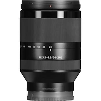 Sony Fe 24-240mm f/3.5-6.3 Oss Lens for Sony E