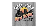 Hybrid Apparel Greetings From New York Plus Graphic T-Shirt