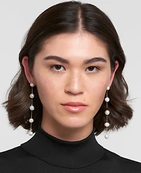 Adornia Gold Freshwater Cultivated Pearl Sweeper Earrings
