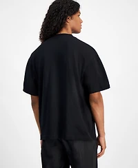 Hugo Boss Men's Oversized Fit Short Sleeve Crewneck Logo T-Shirt