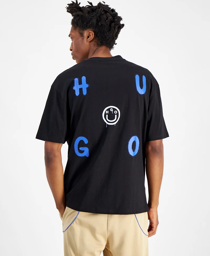 Hugo by Boss Men's Loose-Fit Graphic T-Shirt