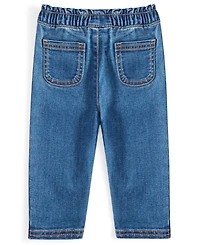 Baby Girls Bow Jeans, Exclusively at Macy's