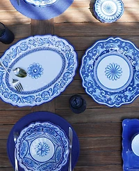 Certified International Veranda 2 Pc Platter Set, Service For 2