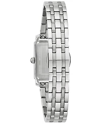 Bulova Women's Sutton Diamond Accent Stainless Steel Bracelet Watch 21mm