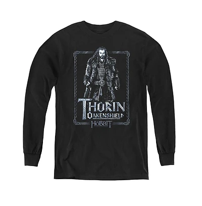 The Hobbit Youth Thorin Stare Long Sleeve Sweatshirts