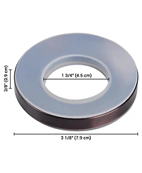 Aquaterior Bathroom Sink Mounting Ring Orb for Countertop Glass Vessel Sink Drain Mount Support 2 Pcs