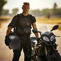 Ahr Run-M3 Modular Flip Up Helmet Full Face Dual Visor Dot Motorcycle Bike