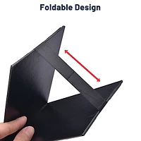 10Pcs 4"x 6" Double-sided Table Tent Holder Menu Holder A-Frame Restaurant Black