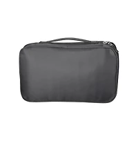 Byootique Portable Multi Brush Holder Makeup Bag Cosmetic Organizer Polyester Storage Travel Case with Belt Strap (Only Bag)