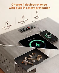 Sugift 4-Tier Foam Non-Slip Dog Steps with Washable Zippered Cover