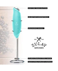 Easy Use Frother Handheld Foam Maker - One Touch Milk