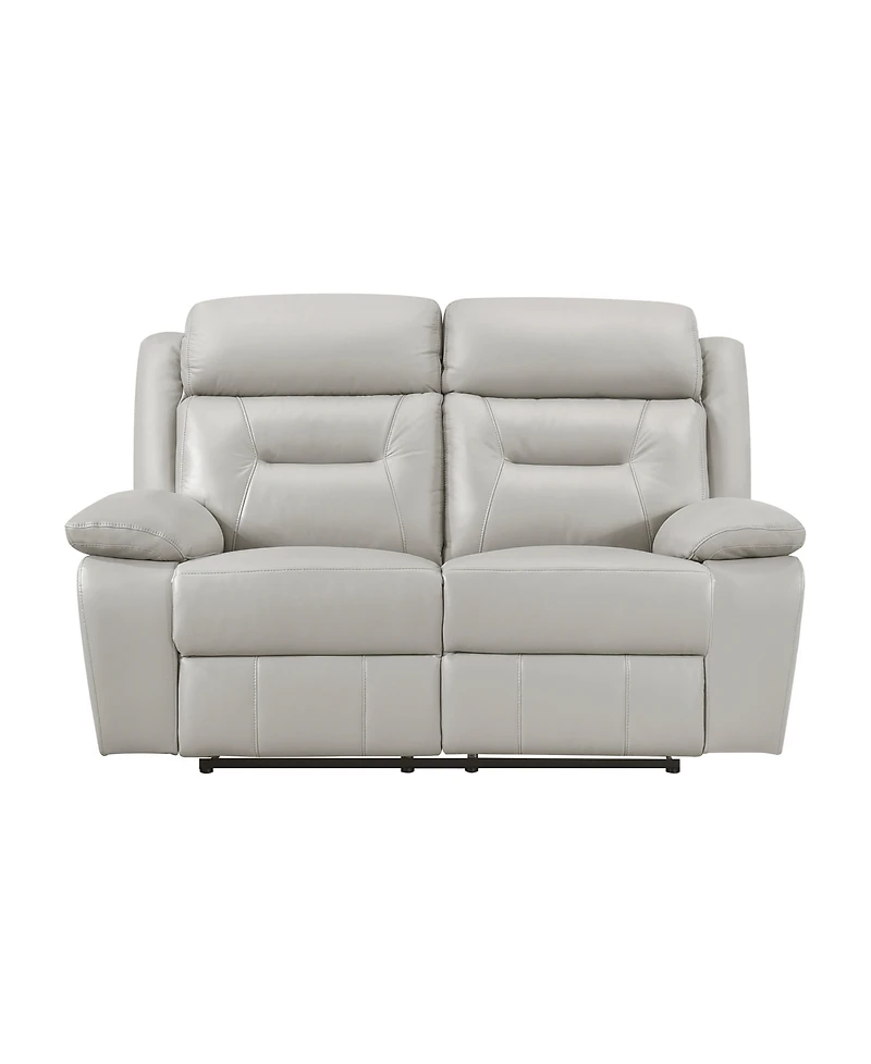 Homelegance White Label Corvallis 63" Double Reclining Love Seat