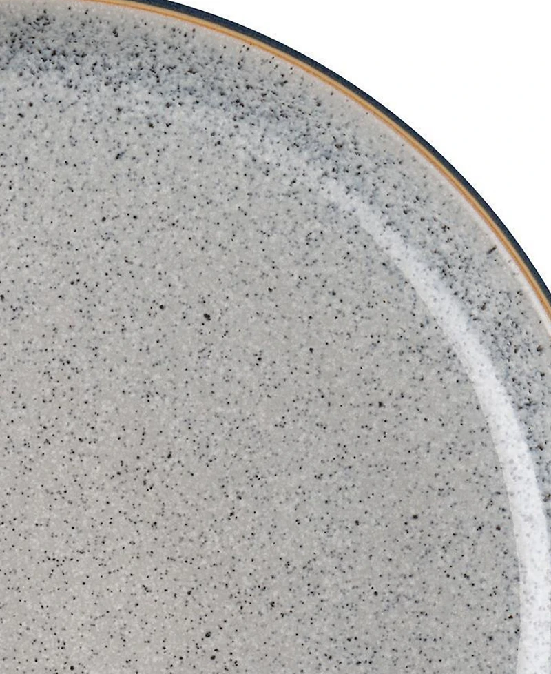 Denby Studio Grey 4 Piece Small Coupe Plate Set