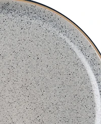 Denby Studio Grey 4 Piece Small Coupe Plate Set