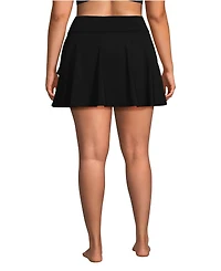 Lands' End Plus High Waisted Tulip Hem Swim Skort