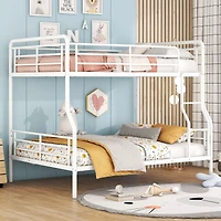 Streamdale Full Xl Over Queen Metal Bunk Bed