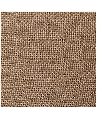 Springcrest Natural Burlap Medium Drum Lamp Shade 13" Top x 16" Bottom x 11" Slant x 10.75" High (Spider) Replacement with Harp an
