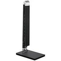 360 Lighting Jett Modern Desk Lamp 16 1/2" High Black with Usb Port and Nightlight Led Dimmer Touch On Off for Bedroom Bedside Nightstand Family