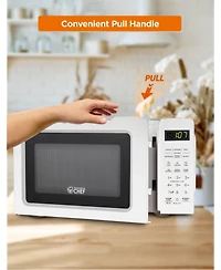 0.7 Cu. Ft.White Counter Top Microwave