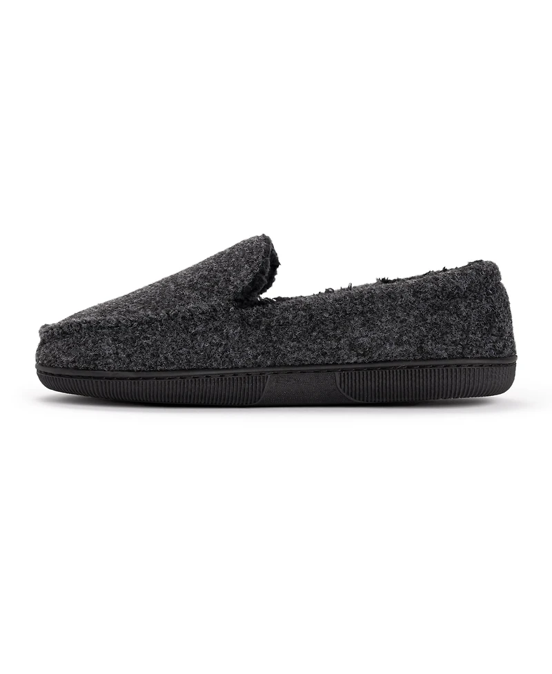 Muk Luks Men's Faux Wool Moccasin Slippers