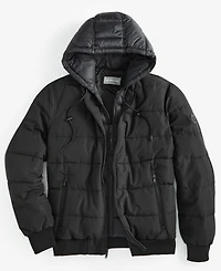 Michael Kors Men's Hooded Puffer Bomber Jacket