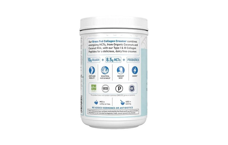 Garden of Life Collagen Creamer Powder, Vanilla, 330 Grams