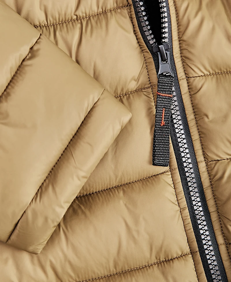 Hawke & Co. Men's Sherpa Lined Hooded Puffer Jacket