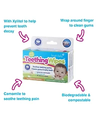 Brush-Baby Teething Wipes | Remedies For Teething Pain | Teething Toddlers
