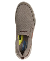 Skechers Men's Relaxed Fit: Slade - Lucan Laceless Slip-On Casual Sneakers