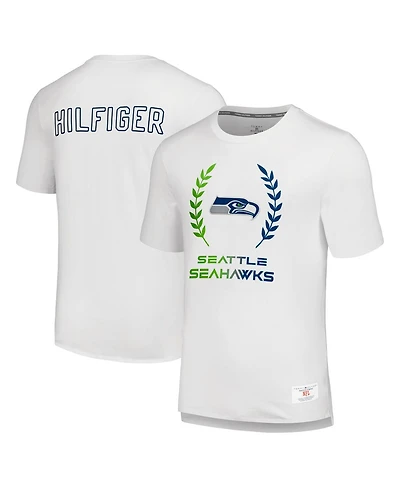 Tommy Hilfiger Men's White Seattle Seahawks Miles T-Shirt
