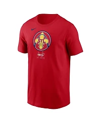 Nike Men's Red St. Louis Cardinals 2024 City Connect Large Logo T-Shirt