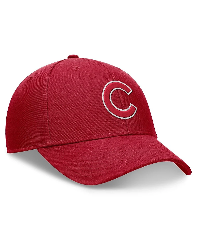 Nike Men's Red Chicago Cubs Evergreen Club Performance Adjustable Hat