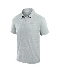 Fanatics Men's Gray Buffalo Bills Front Office Tech Polo Shirt